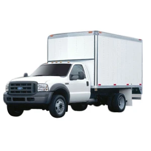 Camioneta de 3.5 toneladas con caja seca para entregas urbanas